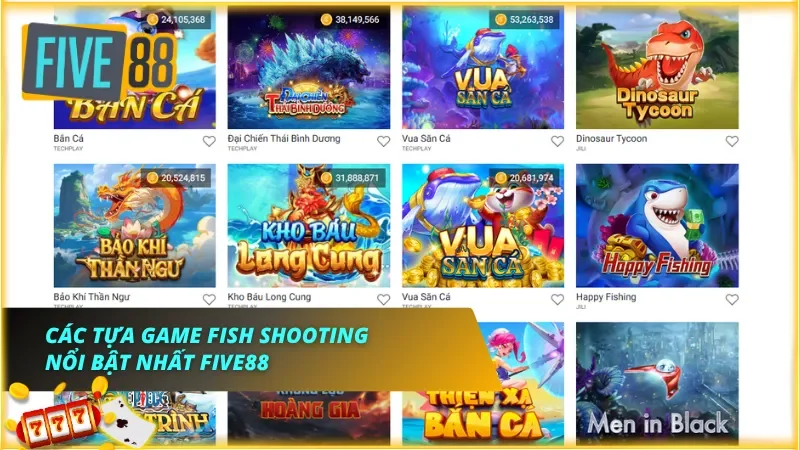 Sảnh bắn cá đa thể loại