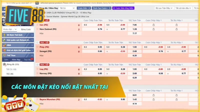 Sự đa dạng sân chơi giải trí