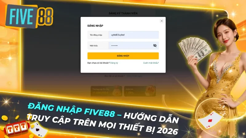 Đăng Nhập Five88 - Hướng Dẫn Truy Cập Trên Mọi Thiết Bị 2026