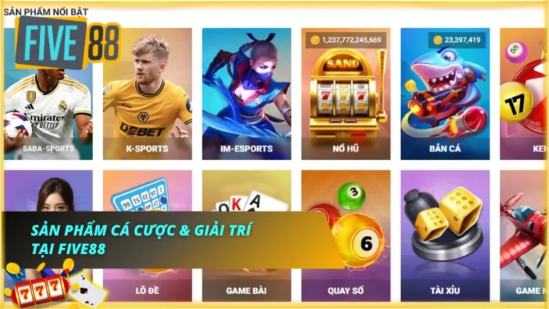 Danh mục cược đa dạng đáp ứng nhiều phong cách giải trí khác nhau