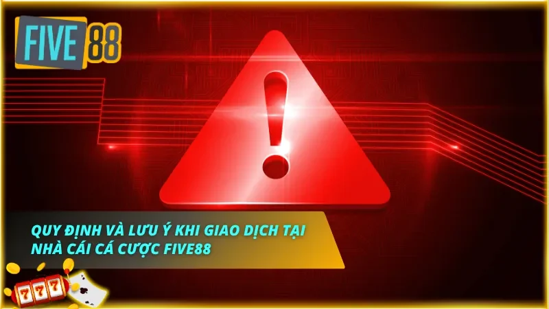 5 lưu ý khi thanh toán tại nhà cái cá cược uy tín